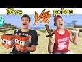 RICO VS POBRE NA ESCOLA #61 - TESTANDO TRUQUES DO TIK TOK NO MINECRAFT 3