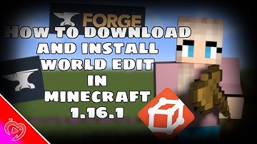 How to download and install world edit for minecraft (singleplayer) 1.16.1!