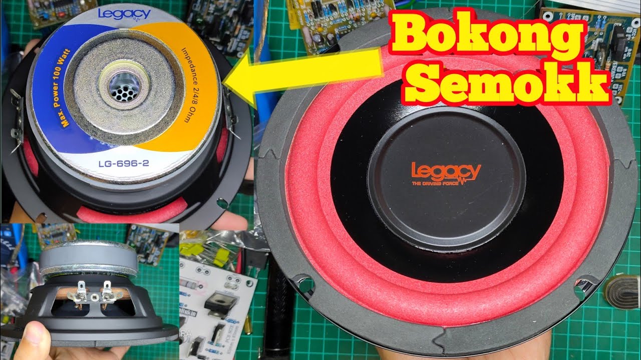 Speaker Subwoofer Legacy 6 Lg 696 2 Youtube