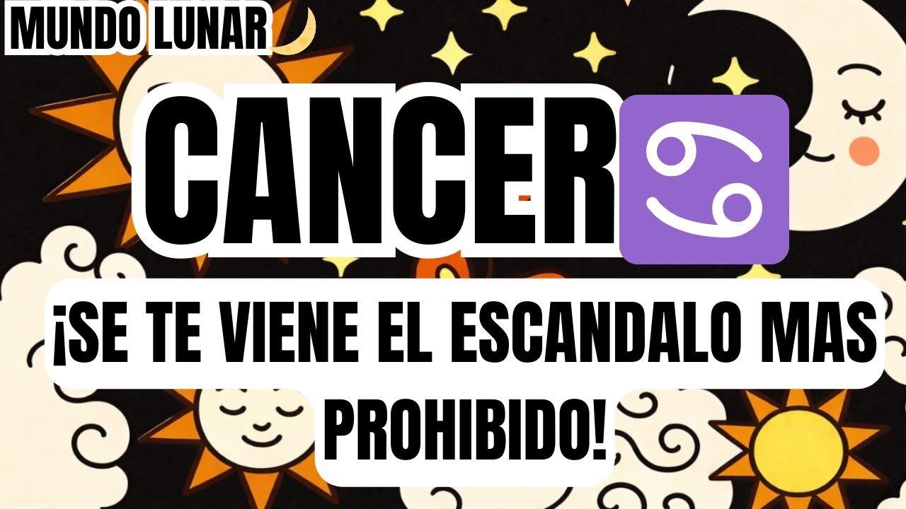 CANCER♋¡TE VAS A ATRAGANTAR CON ESTA BOMBA!☠️👉ESA PERSONA TE DESEA DE UNA MANERA PROHIBIDA😫🫦
