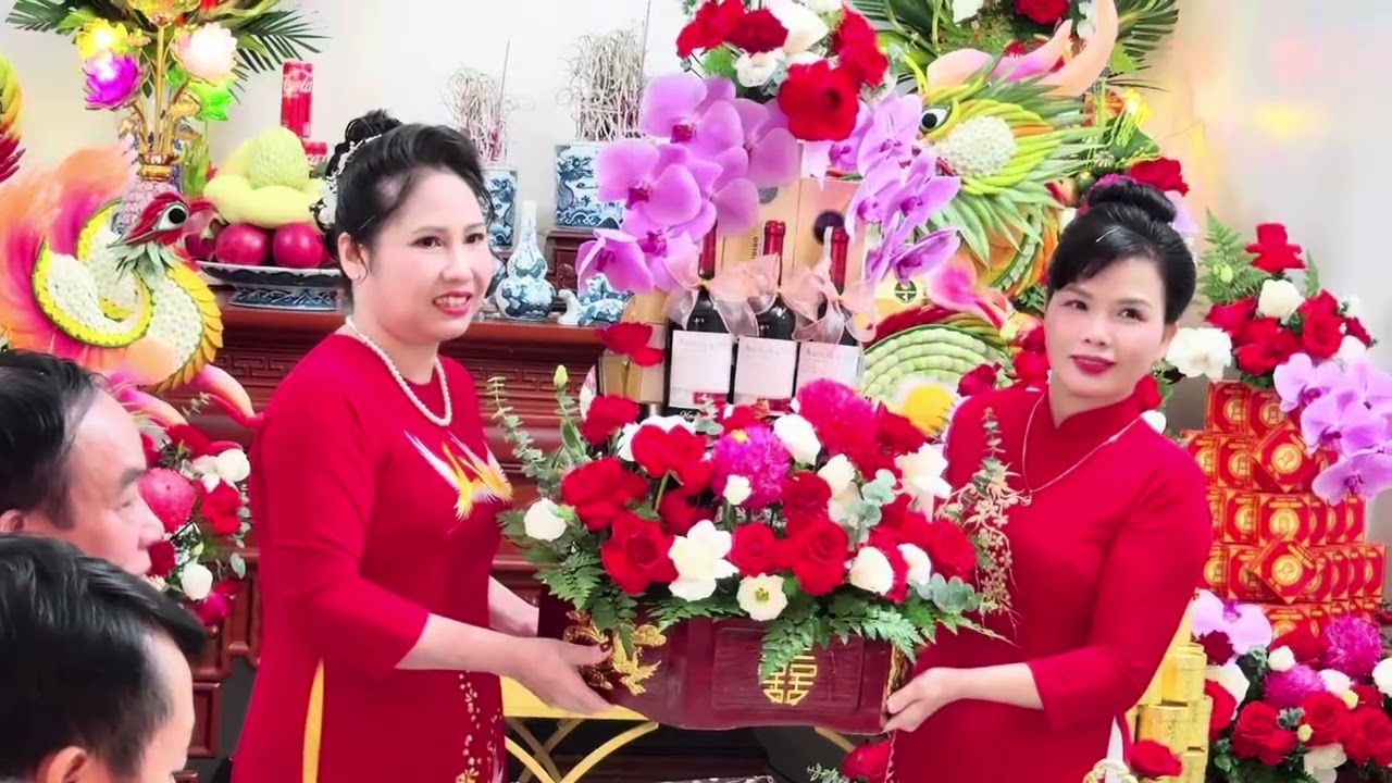 Lễ ăn hỏi đại lễ ! Minh thuý & minh đức 