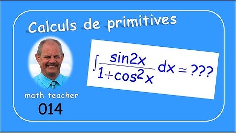 Calculs de primitives 014