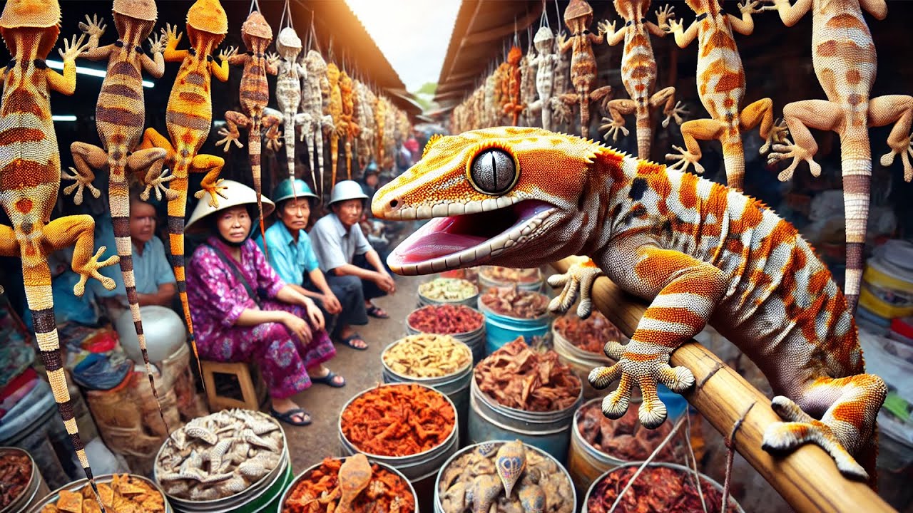 Chinese Farmers Mass-Produce Gecko Meat – Shocking Truth Behind ...