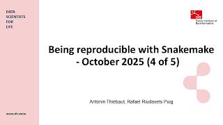 Being reproducible with Snakemake - October 2025 (4 of 5)