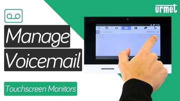 How to Manage Voicemail Messages - Urmet VOG7 & Basic Touchscreens