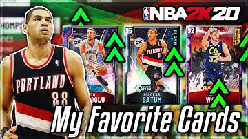 I Used All Of My FAVORITE Cards In NBA 2k20 MyTEAM!!