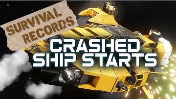 Crashed Ship Start: Space Engineers