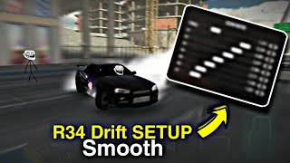 R34 smooth drift setup car parking multiplayer tut