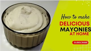 Easy Mayonies Recipe Lahori Chaska Urdu Hindi Vlogs