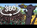 Toothless Dragon Dancing 50,000 TIMES! 360° Video | VR / 4K | ( Toothless Dancing Meme )