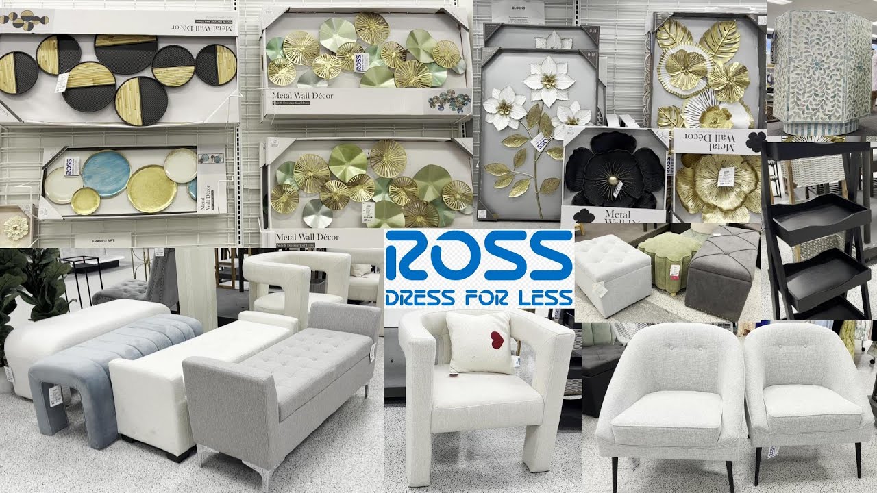 NEW FINDS AT ROSS *Wall & Furniture Decor* Shop With Me Ross Home