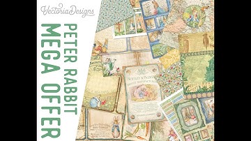 VectoriaDesigns Peter Rabbit Mega Offer and Wedding Mini updates