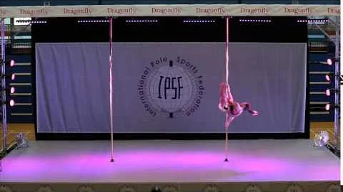 Rafaela Montanaro - World Pole Sports Championships 15  5th Finalist - Senior Women