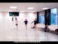 Ballet class with ingrida svedunova in leinster school of dance
