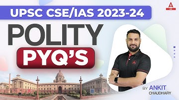 UPSC Cse  2023 | Complete Indian Polity Through MCQs | by Ankit Sir