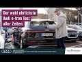 Langstrecke mit einem Audi e-tron? Im Winter? Der Test | Graf Hardenberg-Gruppe