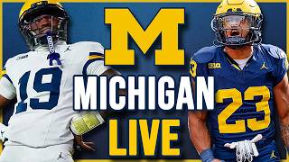 Fall Camp & Depth Chart PREDICTIONS / Michigan Wolverines LIVE 262