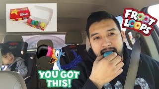 Carls Jr Fruit Loops... Donuts? Or Doughnuts?