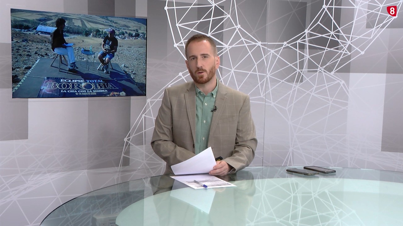 Noticias 14:00. Jueves, 13 de agosto de 2026. La 8 Soria
