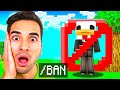 HO BANNATO BELLAFACCIA DALLA SUA VANILLA DI MINECRAFT E IMPAZZISCE!!😂 - BABY VANILLA MINECRAFT ITA