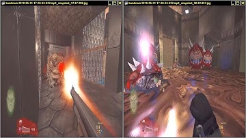 DOOM MOD 3D SPRITES Doom Remake 4 FREEDOOM 2 Experimental v1 18 MAP 11