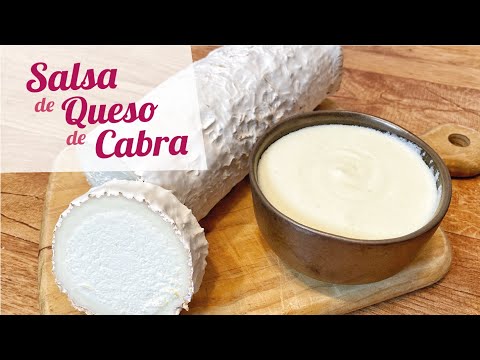 SALSA DE QUESO DE CABRA para pasta y carnes | Receta fácil y rápida