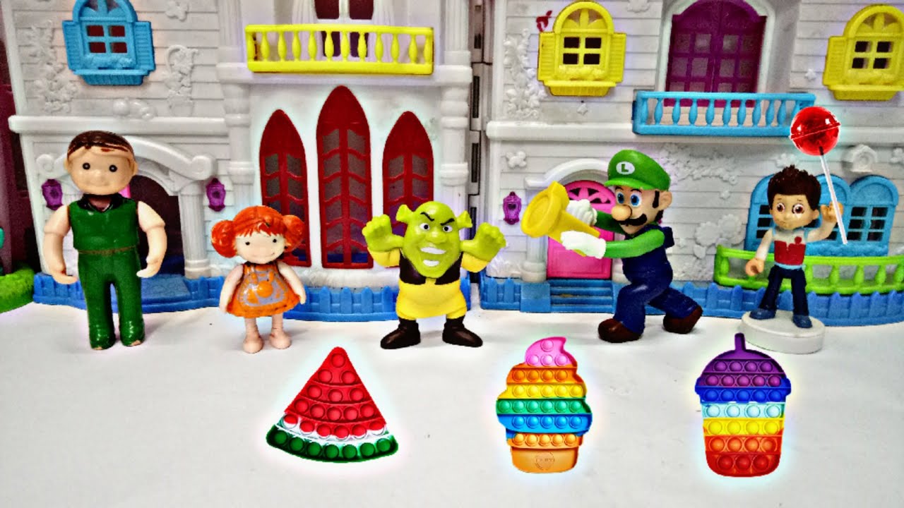 ليلى ساعدت سوبر ماريو الأخضر l لعبة باب ات بالشوكولاتة l يا ترى ليلى عملت إيه l يوميات ليلى