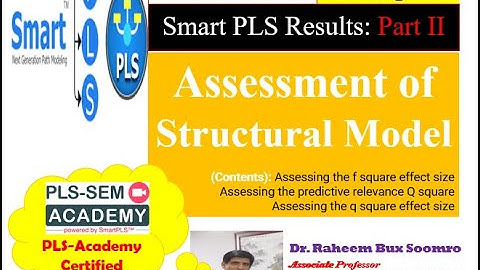 Smart PLS-SEM: Lecture 15 Assessing Results of Structural Model Part-II