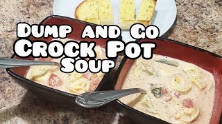 Dump & Go Crock Pot Soup - Tortellini Soup - Bella Boos Lunches