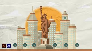 Animate Illustrations in After Effects - FULL TUTORIAL
