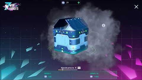 100 Coin Crate Opening | War Robots 7th Anniversary | War Robots [WR]