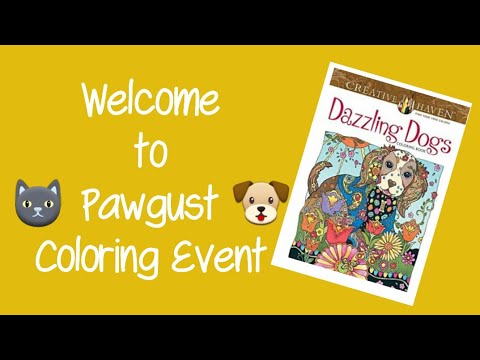 Creative Haven Dazzling Dogs Coloring Book With Markers And Pens