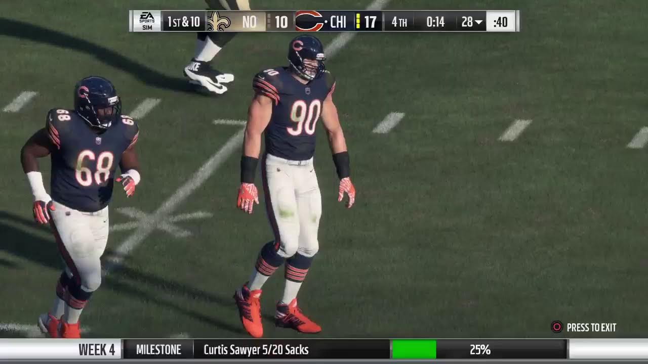S9 W4 Saints vs Bears