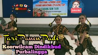 Juara 1: Tari Panen Padi, SDN 1 Purbalingga Wetan, Purbalingga#fls2nsd #purbalingga #2023