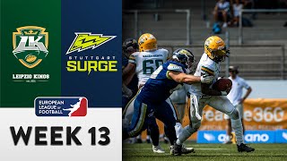 Leipzig Kings Stuttgart Surge Highlights Week 13 Season 2022