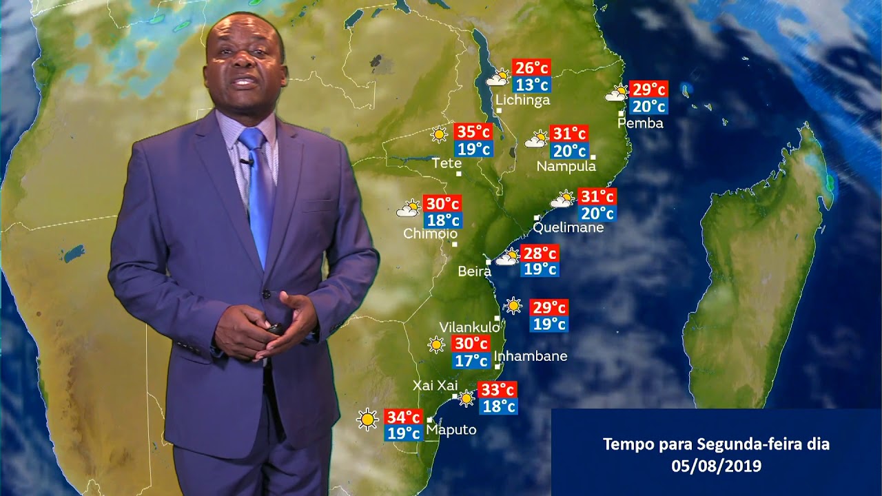 INAM Previsao do Tempo 05 08 2019