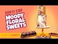 Moody Floral Sweets Table by Andrea Grieco | Painted Buttercream | How To Cake It Step By Step