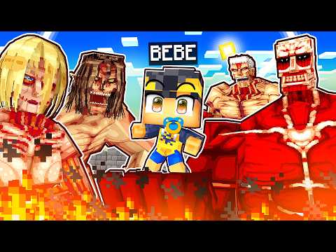 JHONY WAS ADOPTED BY ORIGINAL TITANS in MINECRAFT