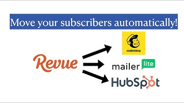 How to automatically send Revue subscribers to Mailchimp, Hubspot or other newsletter tools