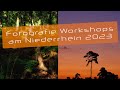 Landschaftsfotografie &quot;on location&quot; - Fotografie Workshops am Niederrhein für 2023 in der Natur