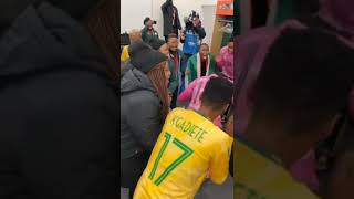 Banyana Banyana dressing room vibes at the #fifawwc #Gwijochronicles #gwijo 🚀🌍