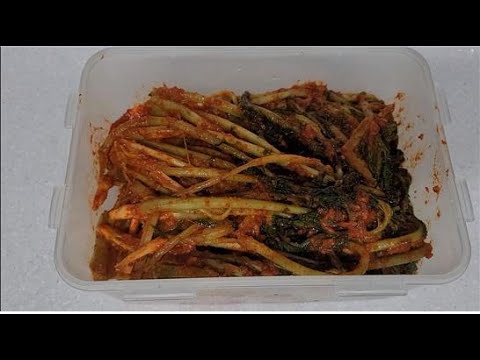 맵고 씁쓸한 열무🌿도 이렇게 담그면 명품 <strong>김치로</strong> 탄생