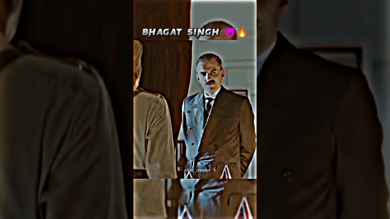 Bhagat Singh is a Dangerous Man   Attitude Status   shorts  respect  attitude  power  status