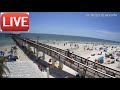 Florida Live Beach Cam on Fort Myers Beach Fishing Pier at Pierside Bar and Grill