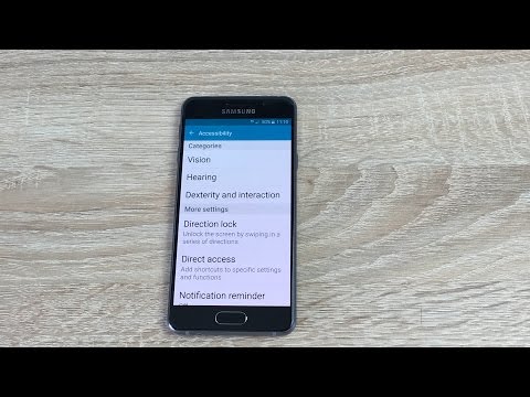 Samsung Galaxy A3 2016 Disabled Settings