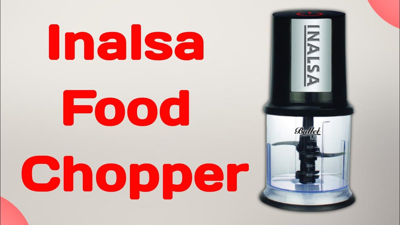 Inalsa Food Chopper Small Electric Food Chopper Electric Mini