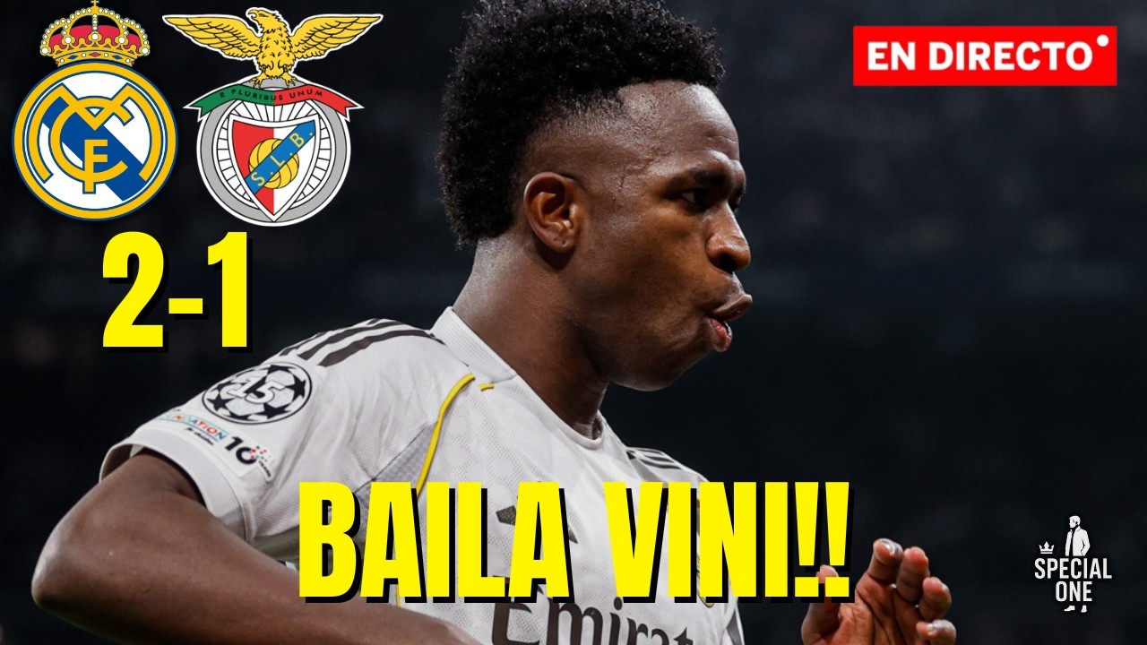 Baila Vini: Real Madrid 2-1 Benfica
