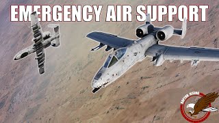 Emergency Air Support in the Warthog | DCS A-10C II Warthog - Operation Persian Freedom #14