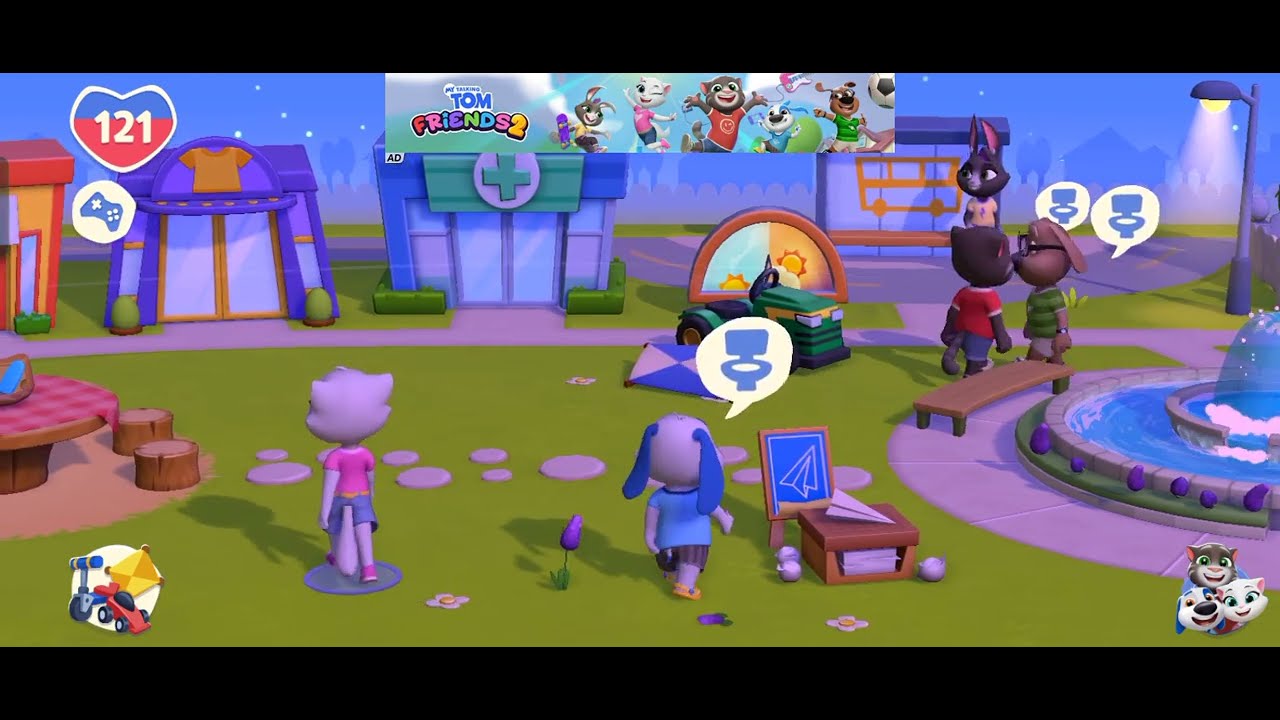 Talking Tom & Friends 2 Is TOO Funny 😂 | USA Viral Gameplay