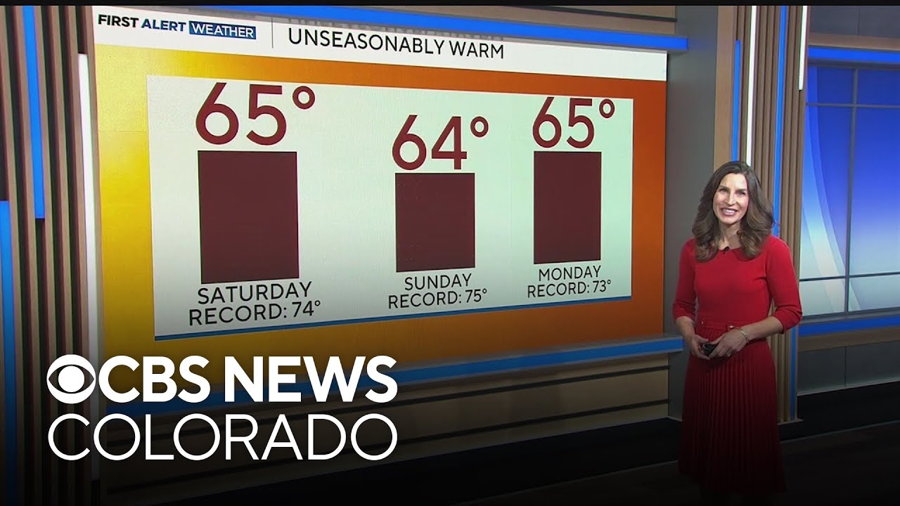 Above-normal temperatures stick around for the weekend across Colorado ...